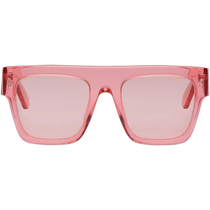 Photo: Stella McCartney Pink Icy Ice Flat Top Sunglasses