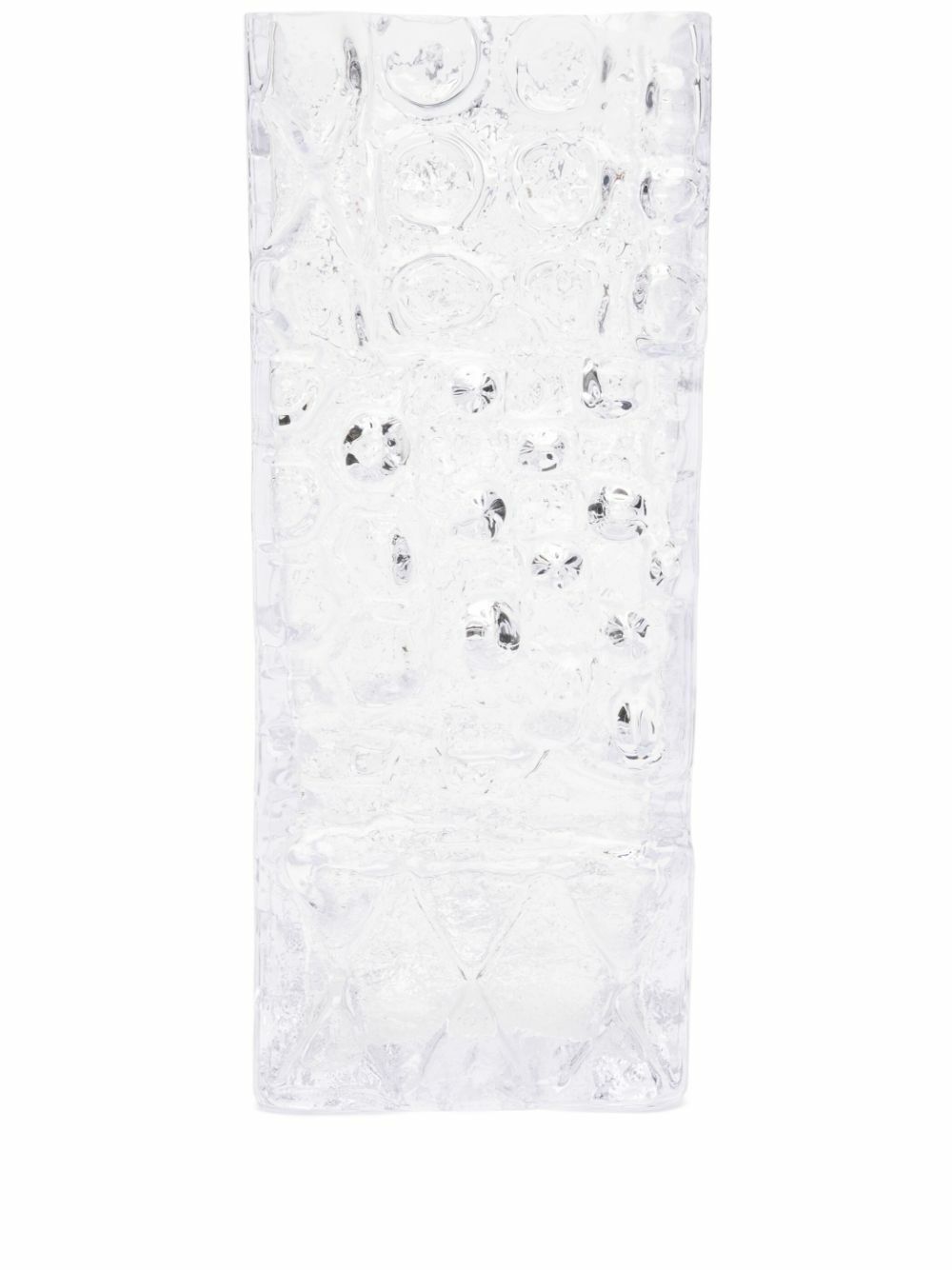 POLSPOTTEN Clear Relief Glass Vase