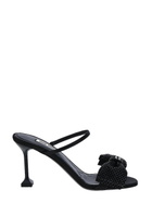 Miu Miu Black Rhinestone High Heel