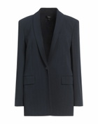 Theory Womens Blazer Midnight in Blue