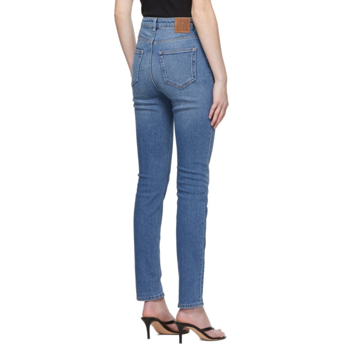 Toteme Blue Skinny Fit Jeans Toteme