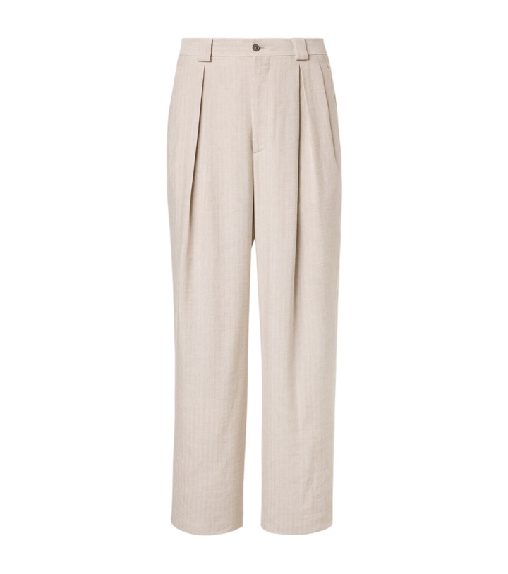 Photo: Giorgio Armani Straight pants