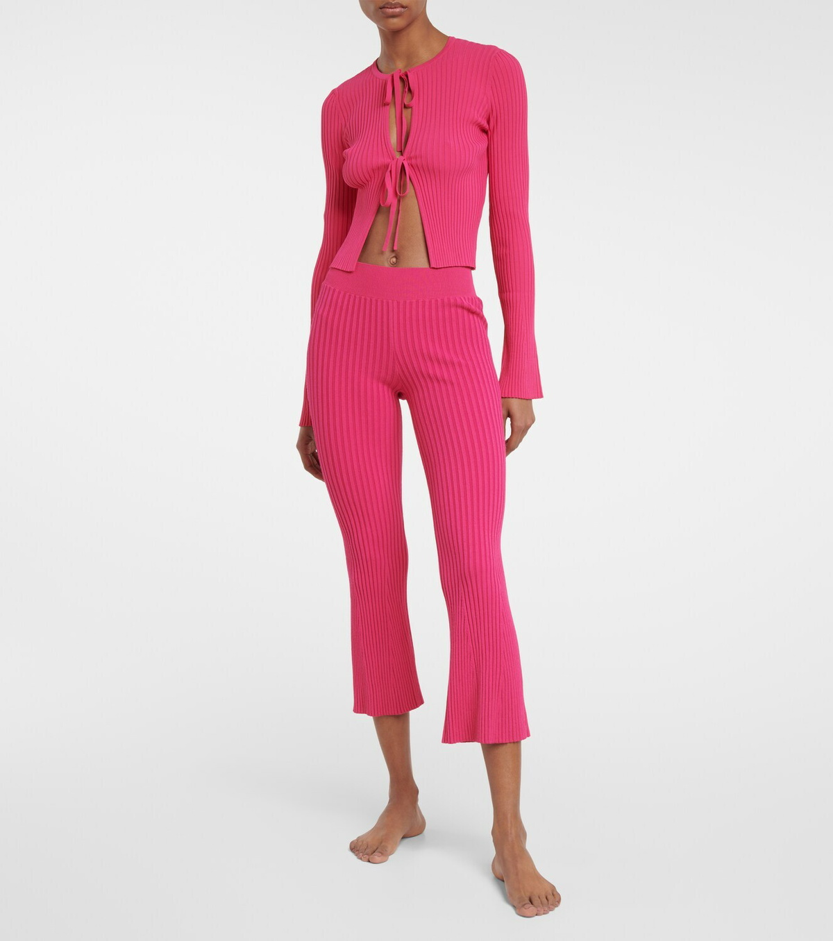 Live The Process - Juno tie-front top