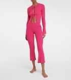 Live The Process - Juno tie-front top