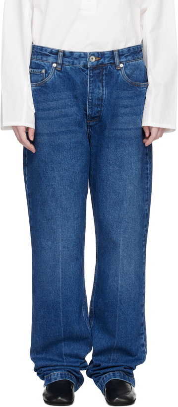 Photo: Studio Nicholson Blue Barra Denim Jeans