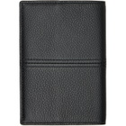 Maison Margiela Black Leather Passport Holder