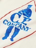 C.P. Company - Logo-Print Cotton-Jersey T-Shirt - Neutrals