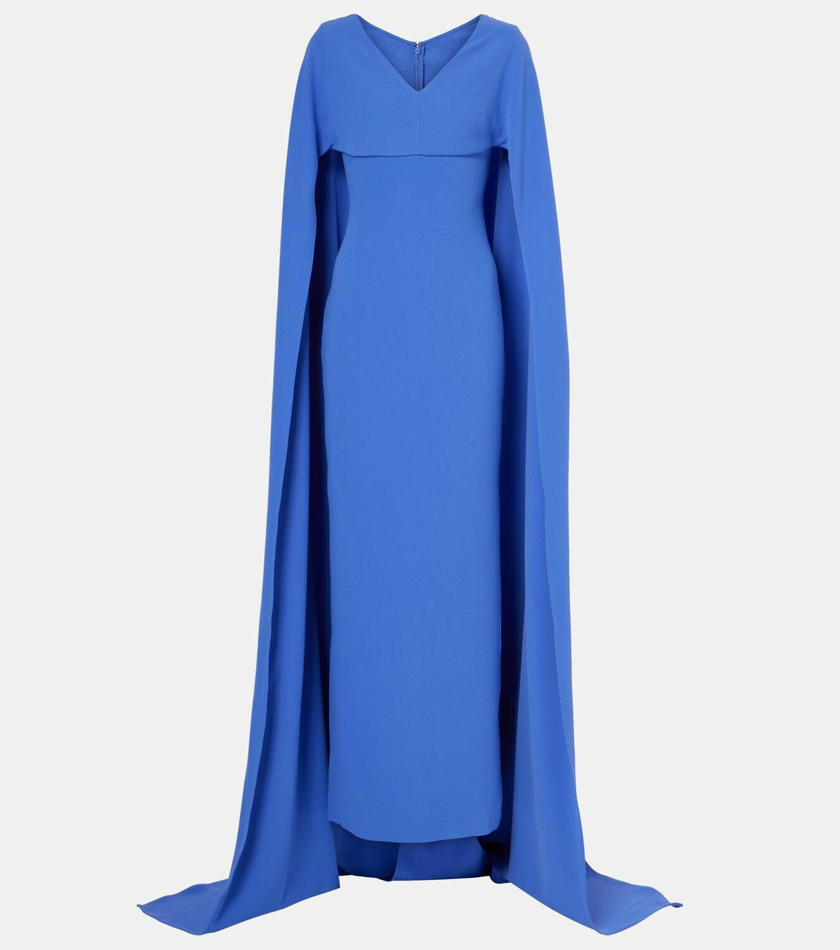 【SOLACE LONDON】モーガンケープドクレープガウン Solace London Morgan caped crêpe gown Solace London