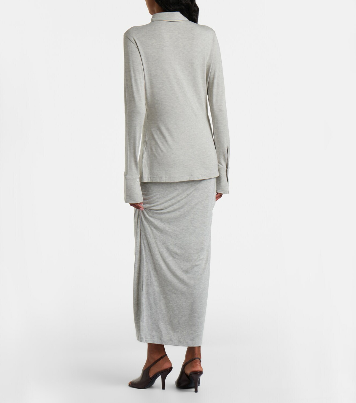 Toteme Jersey maxi skirt
