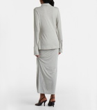 Toteme Jersey maxi skirt