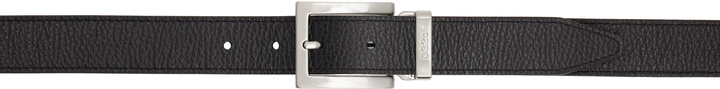 Photo: 032c Black Classic Leather Belt