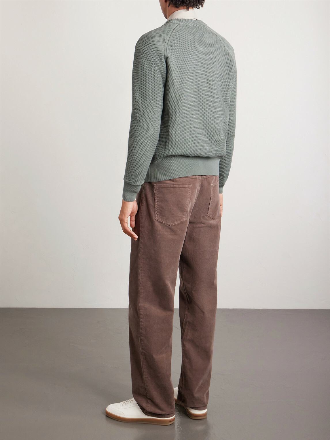 PIACENZA 1733 - Slim-Fit Honeycomb-Knit Cotton Bomber Jacket - Green