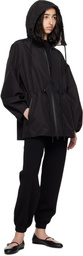 MACKAGE Black Kalea-Z Hooded Rain Jacket
