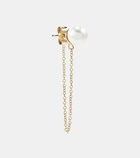 Mateo 14kt gold drop earrings with pearls