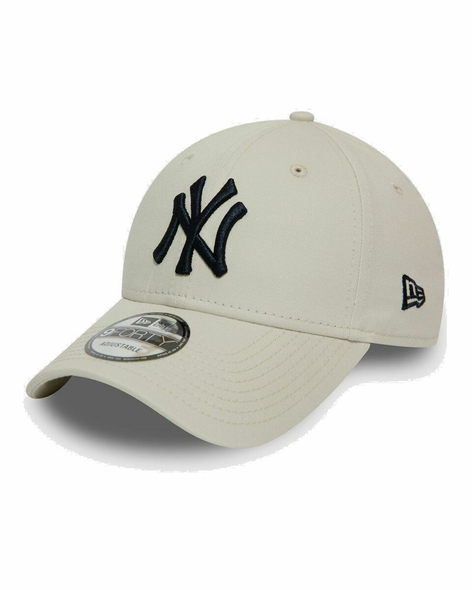 Photo: New Era League Essential 9 Forty New York Yankees Beige - Mens - Caps