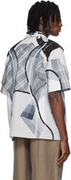 Craig Green Blue Patchwork Shirt