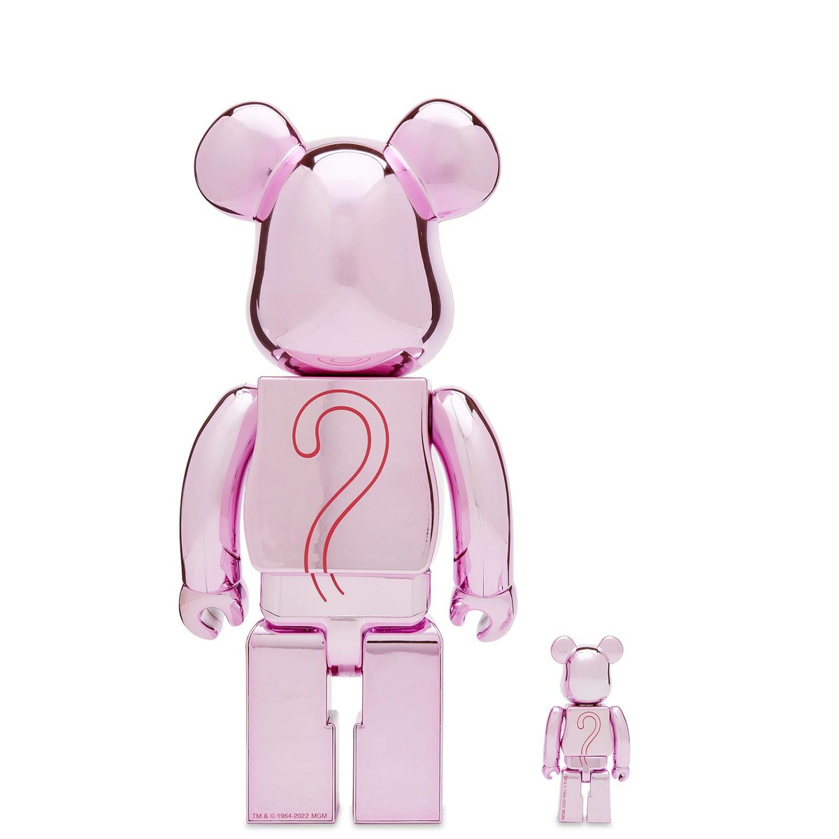 Medicom Pink Panther Chrome Be@rbrick in Pink 100%/400% Medicom