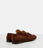 Gianvito Rossi Tasseled suede loafers