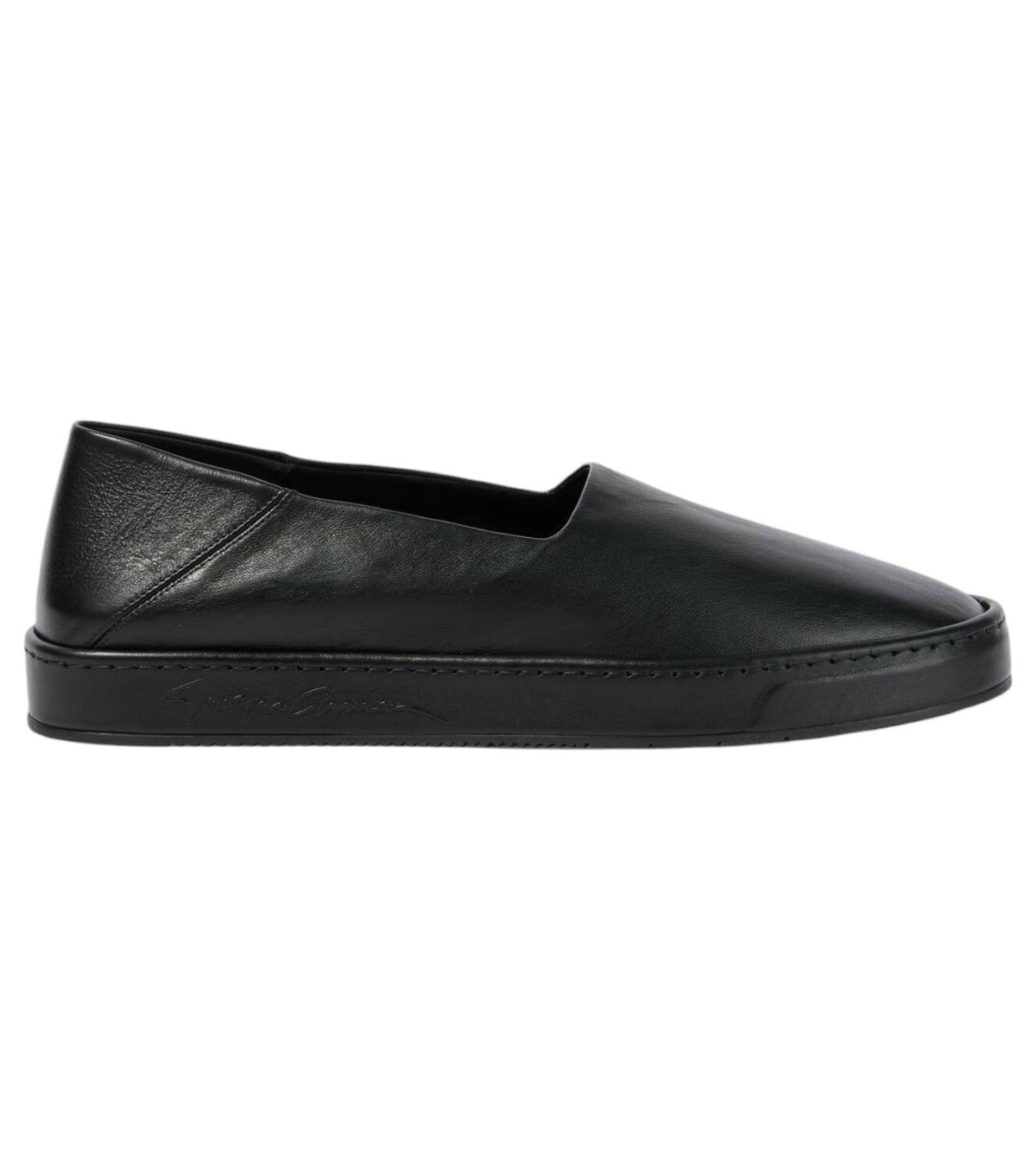 Giorgio Armani Leather slip-on shoes Giorgio Armani