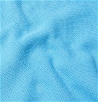 Orlebar Brown - Erick Slim-Fit Cotton-Piqué Polo Shirt - Men - Blue