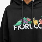 Fiorucci Women's Fruit Print Hoodie in Black