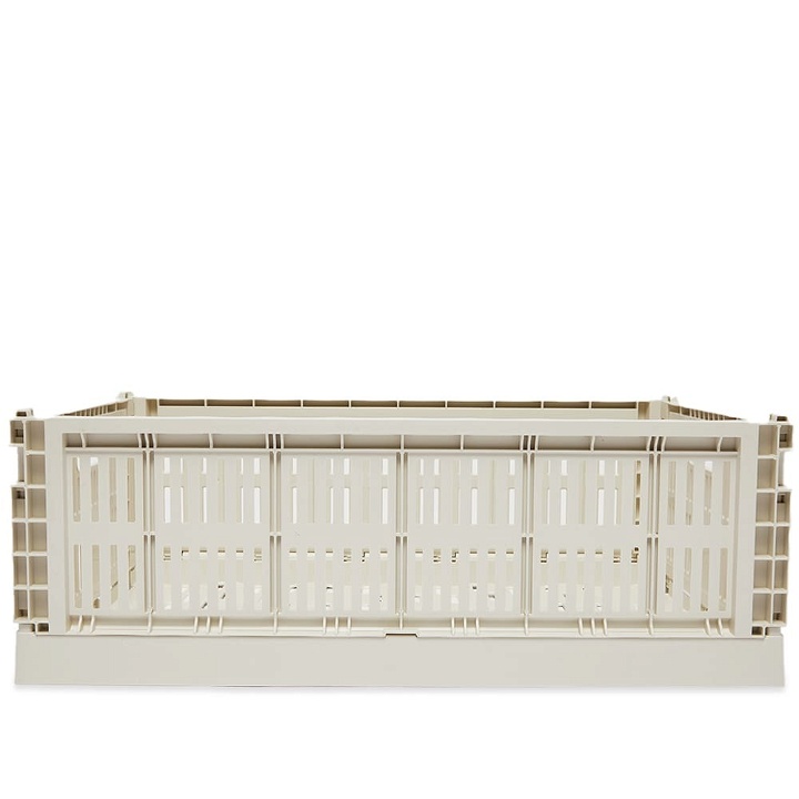 Photo: HAY Large Recycled Colour Crate in Off White