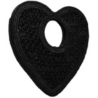 JACQUEMUS Black 'Le Spiaggia Coeur' Tote