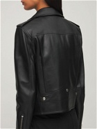 SAINT LAURENT - Leather Biker Jacket