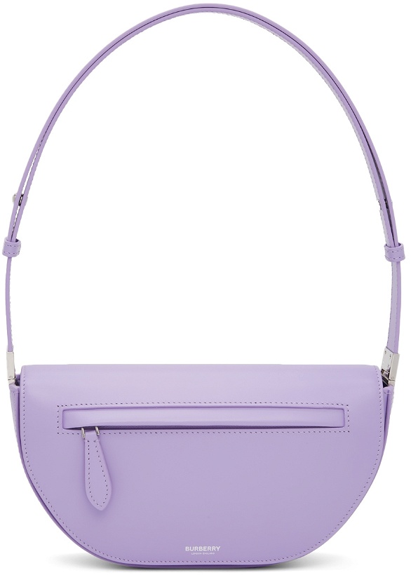 Photo: Burberry Purple Small Olympia Bag