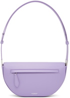 Burberry Purple Small Olympia Bag