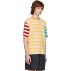 Sunnei Multicolor Knit Striped T-Shirt