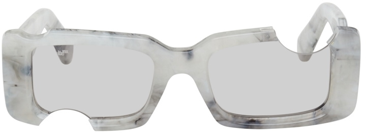 Photo: Off-White Grey Cady Sunglasses