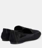 Khaite Monroe calf hair loafers