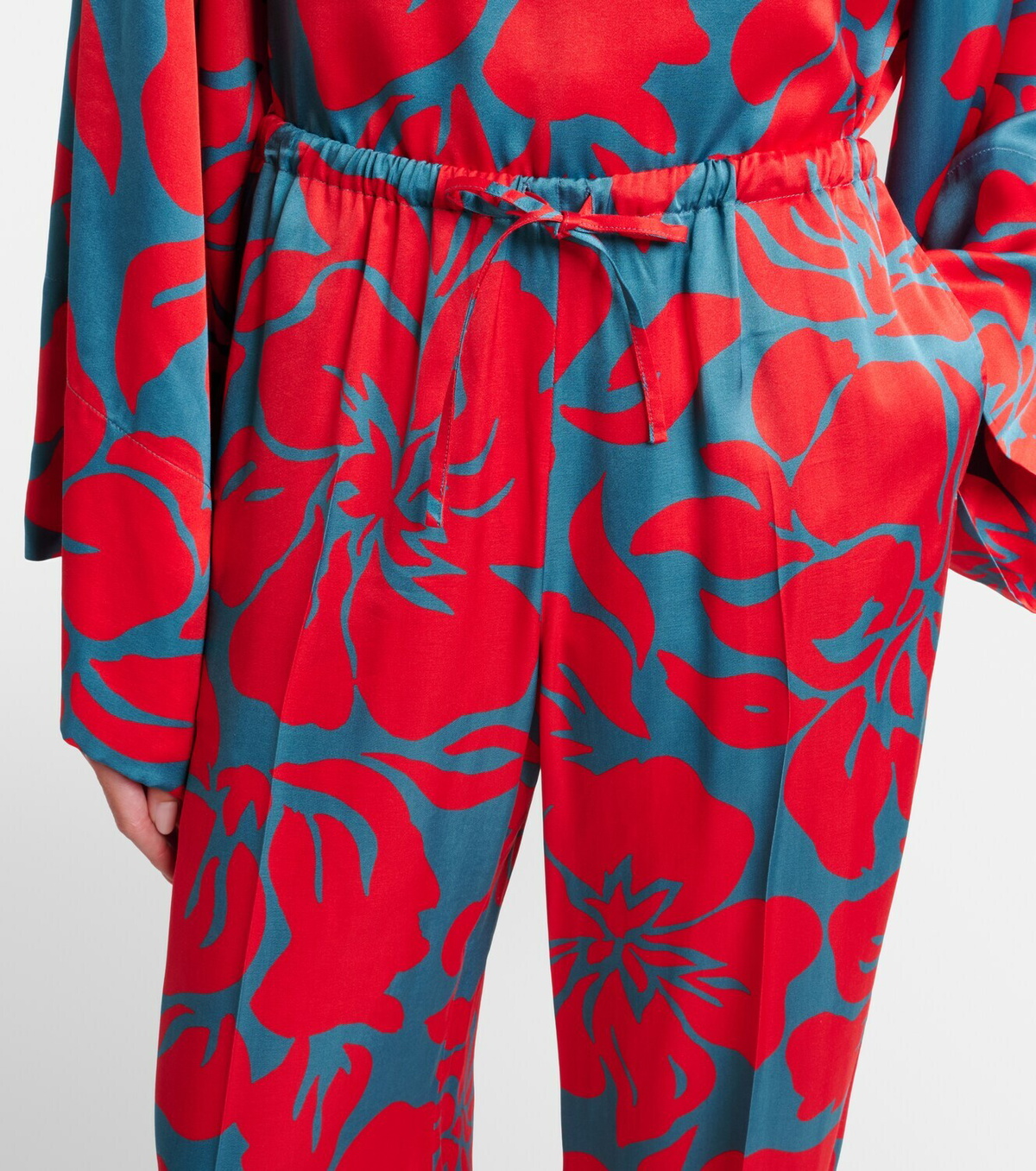 Dries Van Noten Floral palazzo pants