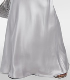 Christopher Esber Palladium strapless satin gown