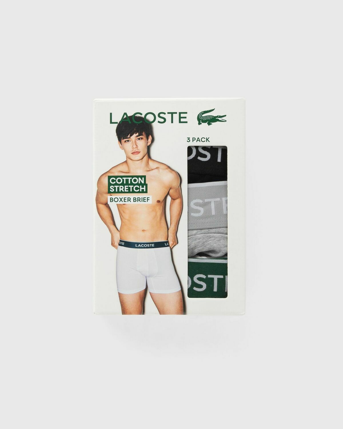Lacoste PACK DE 3 BOXERS LONGS Multi-color Mens Boxers & Brief