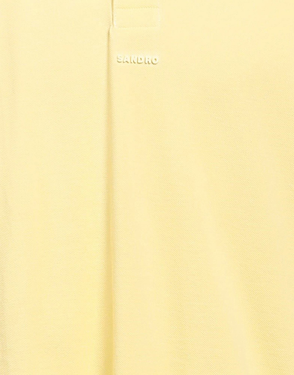 Sandro Mens Polo shirt in Yellow