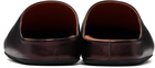Marni Brown Fussbett Sabot Slip-On Loafers