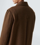 Loro Piana Savile wool coat