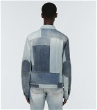 Alexander McQueen - Patchwork denim jacket
