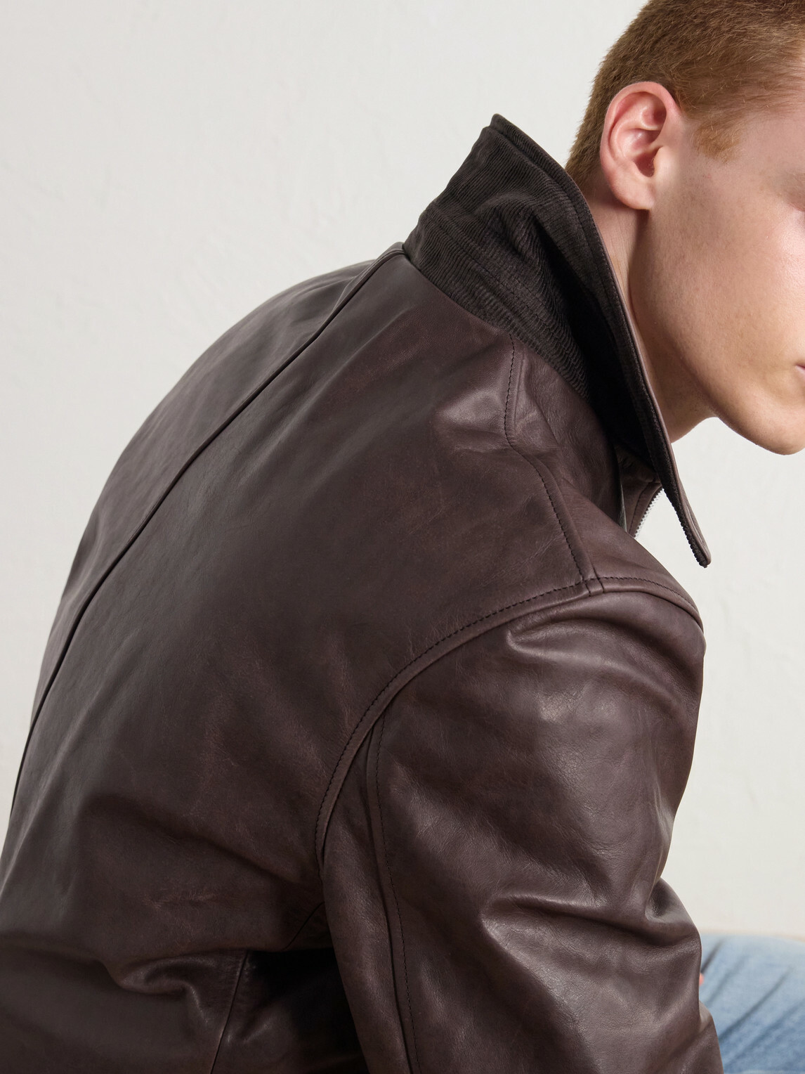 Our Legacy - Mini Leather Jacket - Brown