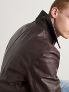 Our Legacy - Mini Leather Jacket - Brown