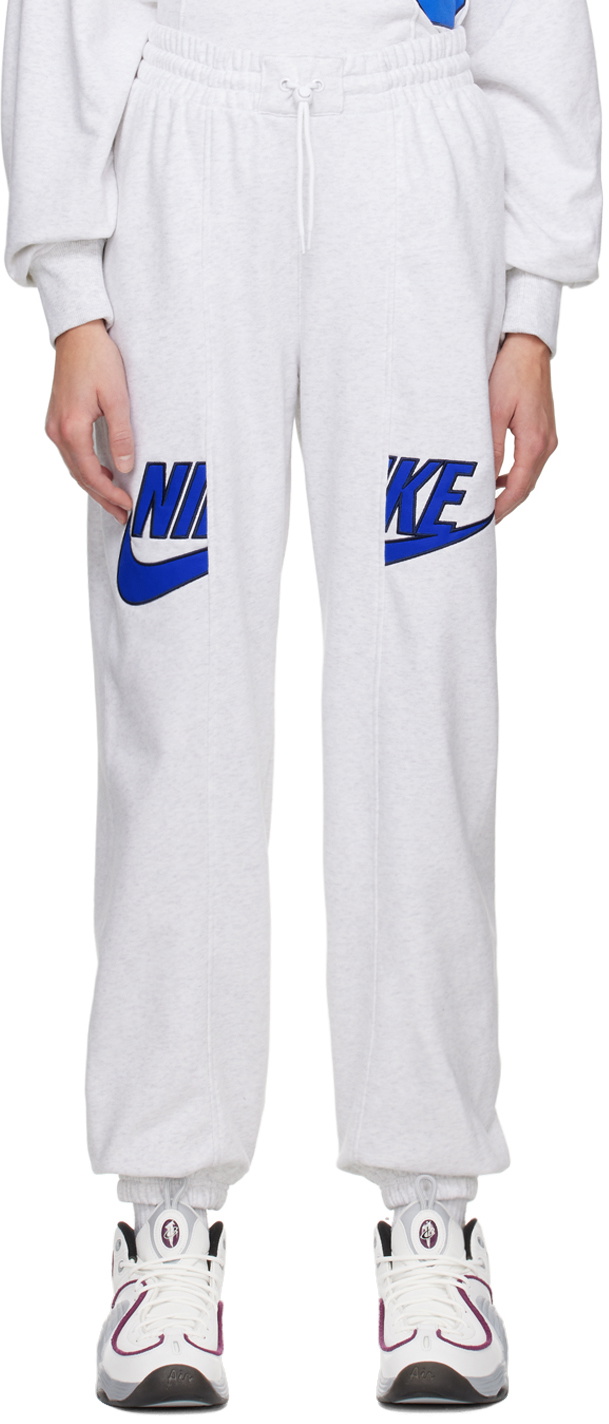 Gray Solo Swoosh Lounge Pants