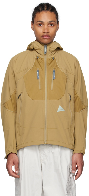 Photo: and wander Tan Trek 3 Jacket