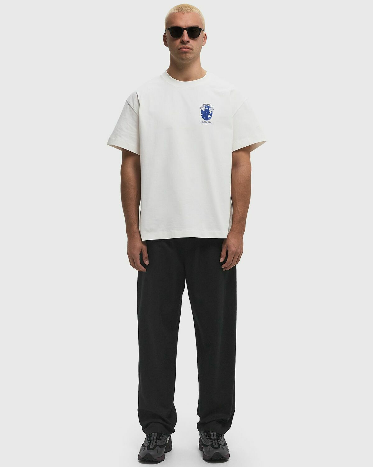 BSTN Brand Westcoast Tee White Mens Shortsleefe
