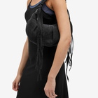 Holzweiler Women's Cocoon Small Bag with Tassel in Black Washed 