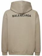 BALENCIAGA - Faded Cotton Hoodie