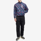 By Parra Men's Track Flow Track Jacket in Navy Blue