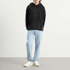 Gucci Men's Faded Logo Hoodie in Black