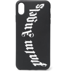 Palm Angels - Logo-Print iPhone XS Max Case - Black